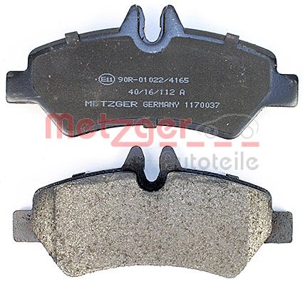 METZGER 1170037 Bremsbelagsatz, Scheibenbremse